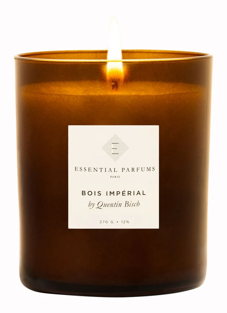 Lumânare parfumată cu lemn imperial Essential Parfums - 270 g