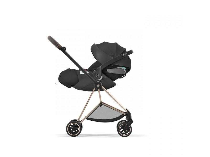 Poussette MIOS 3 châssis Rose Gold Cloud Z2 Plus Deep Black platinum