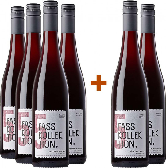 4+2 Paket Kaiserstuhl Spätburgunder trocken - Weingut Fasskollektion