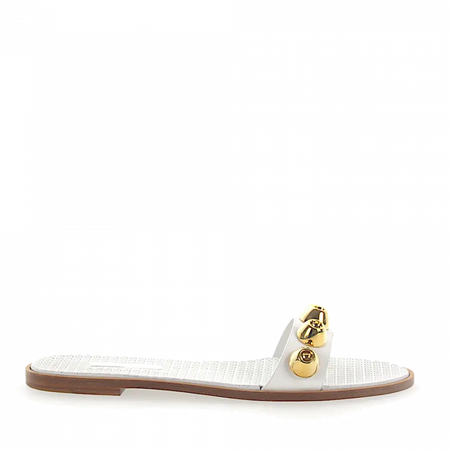 Miu Miu - Schaftsandalen - weiß