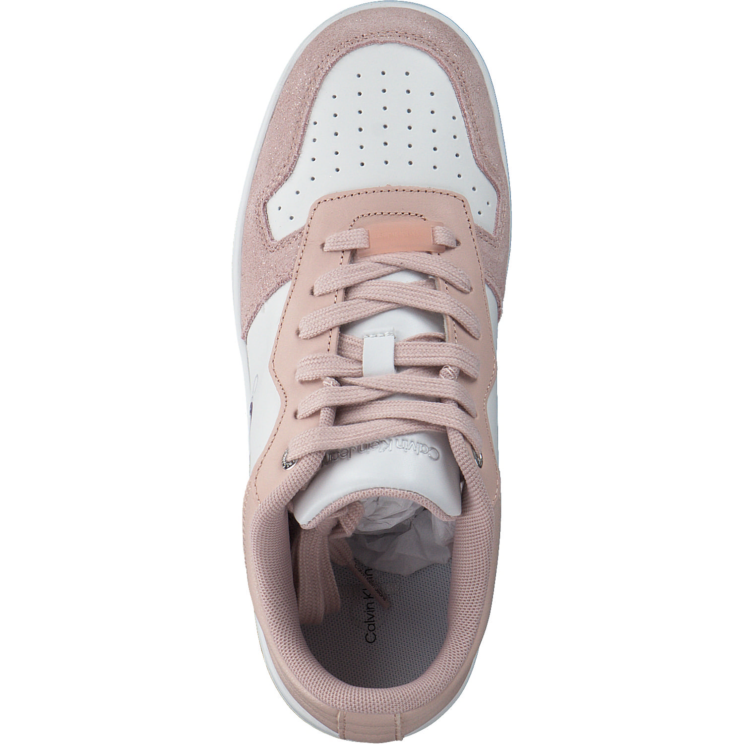 Calvin Klein YW0YW00605, Sneakers Low, Damen, Weiß