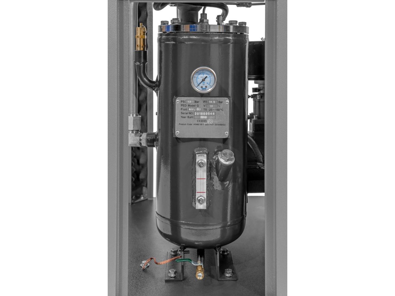 Airpress 369214-IVR-G3 Schroefcompressor APS 20 IVR Combi Dry X 10 bar 20 pk/15 kW 410-1870 l/min 500 l