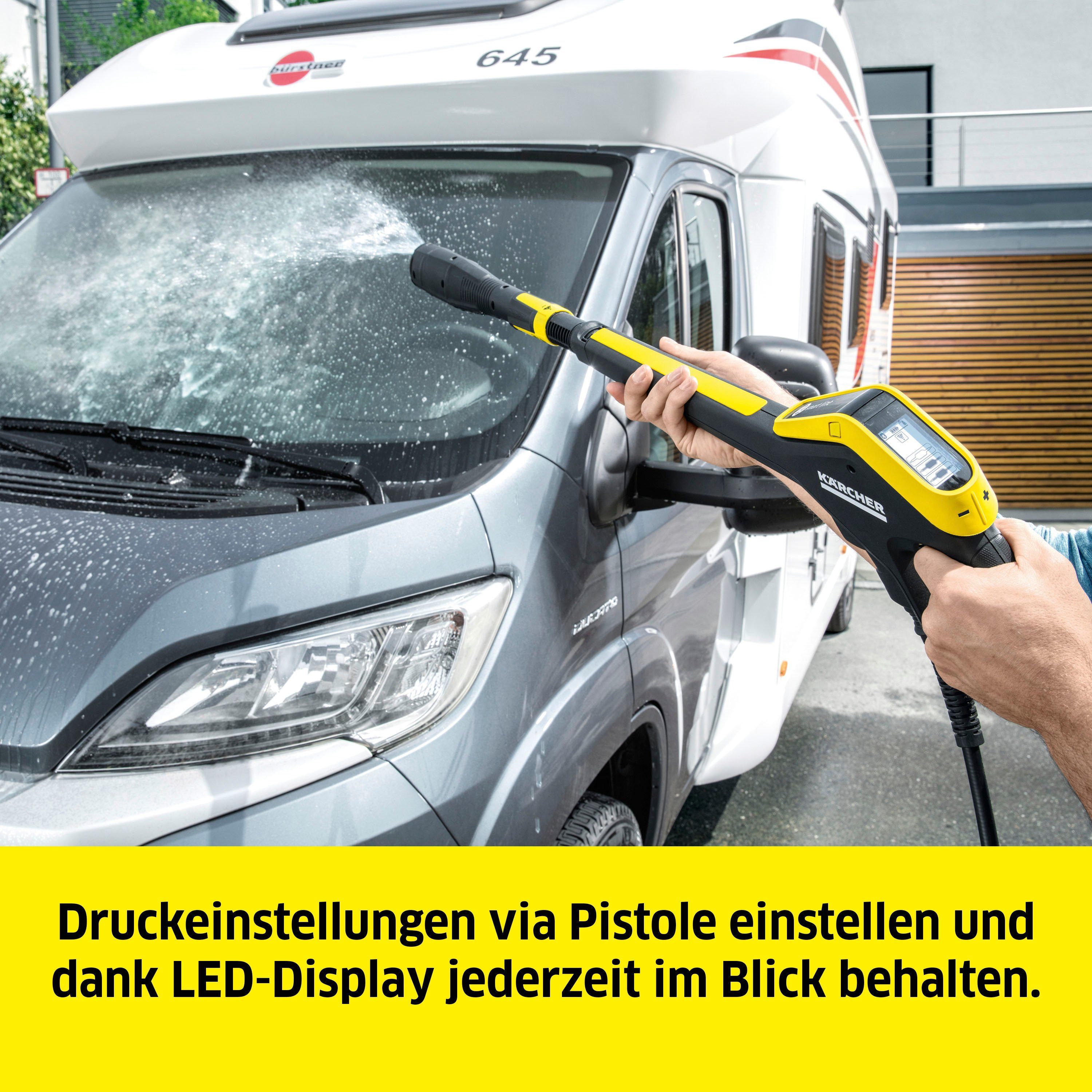 KÄRCHER Hochdruckreiniger K 7 Premium Smart Control Home, Druck max: 180 bar, Fördermenge max: 600 l/h, Bluetooth zur Home & Garden App, Quick Connect
