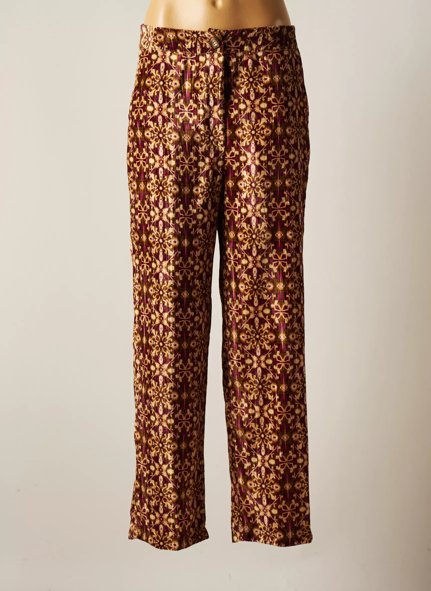 La Fee Maraboutee Pantalons Slim Femme couleur violet