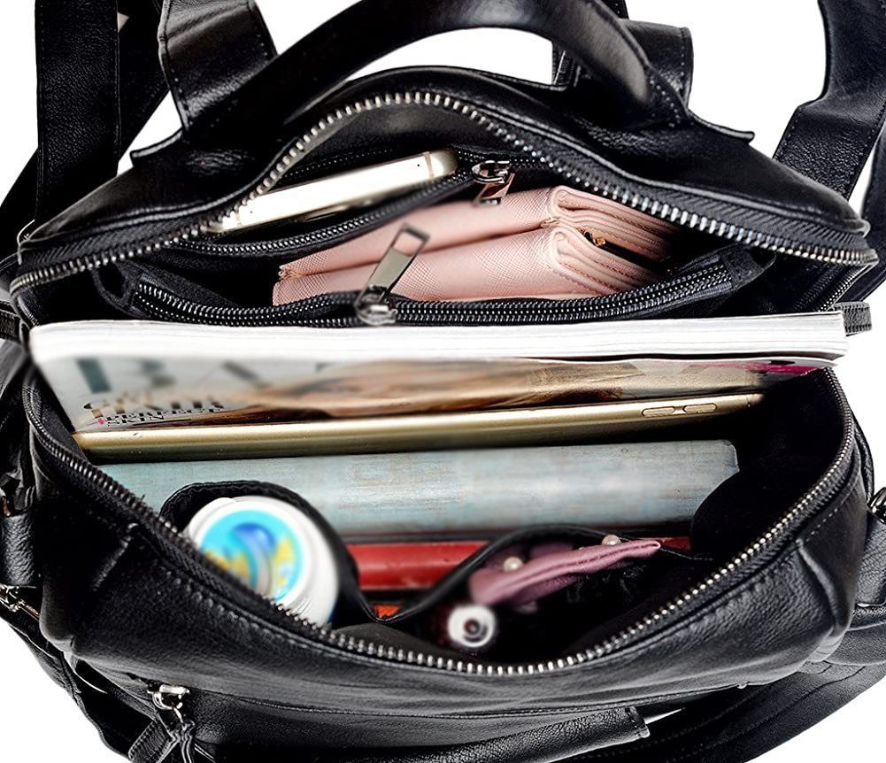 Tapferer Ping Reiserucksack Damen Rucksack Geldbörse aus gewaschenem Material