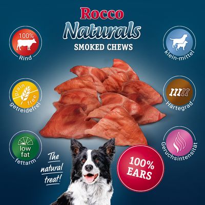 Rocco Rinderohren geräuchert
