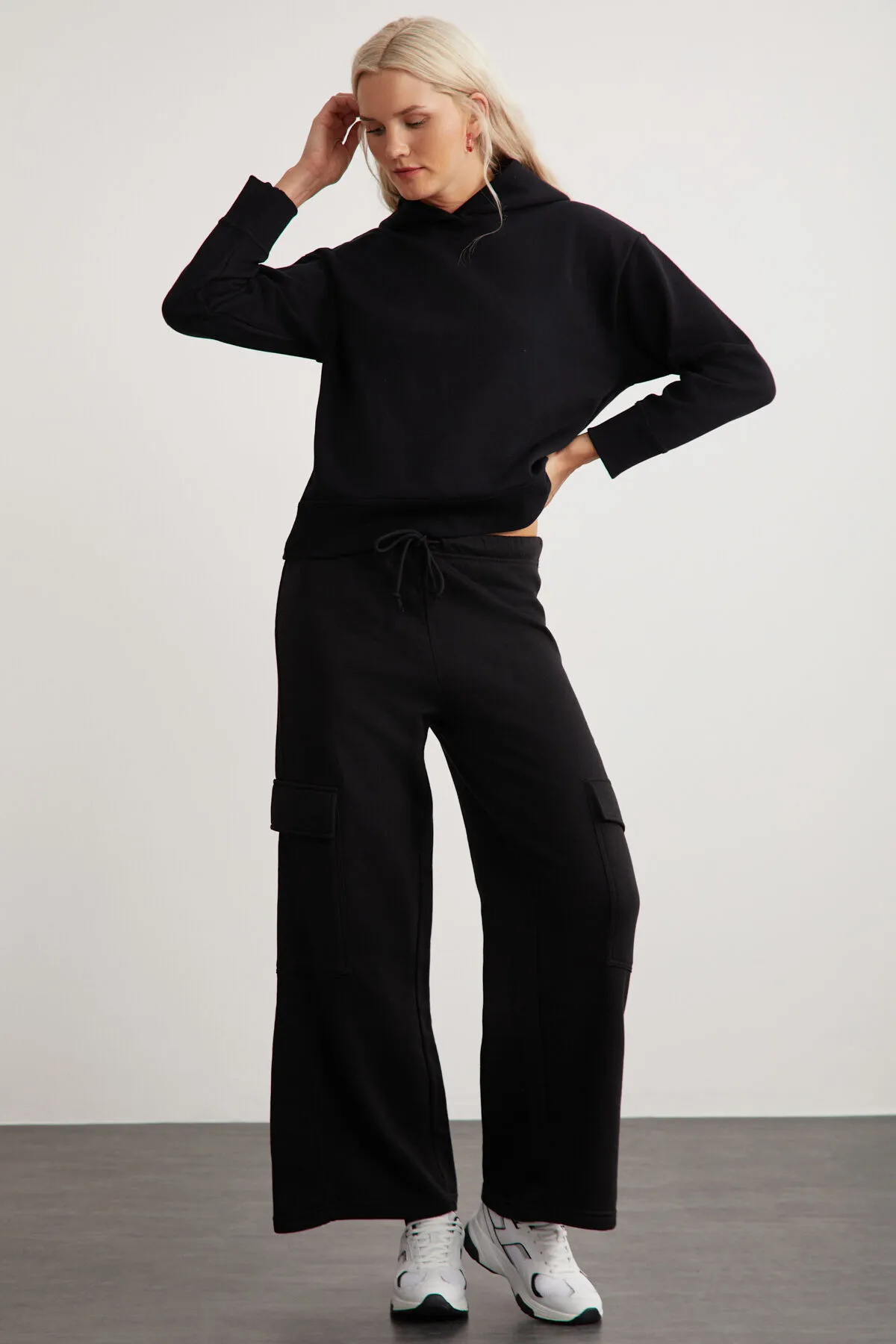 GRIMELANGE  Jogginghose - Schwarz - Slim
