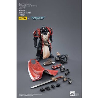 Warhammer 40k Actionfigur: Black Templars Primaris Sword Brethren Eberwulf