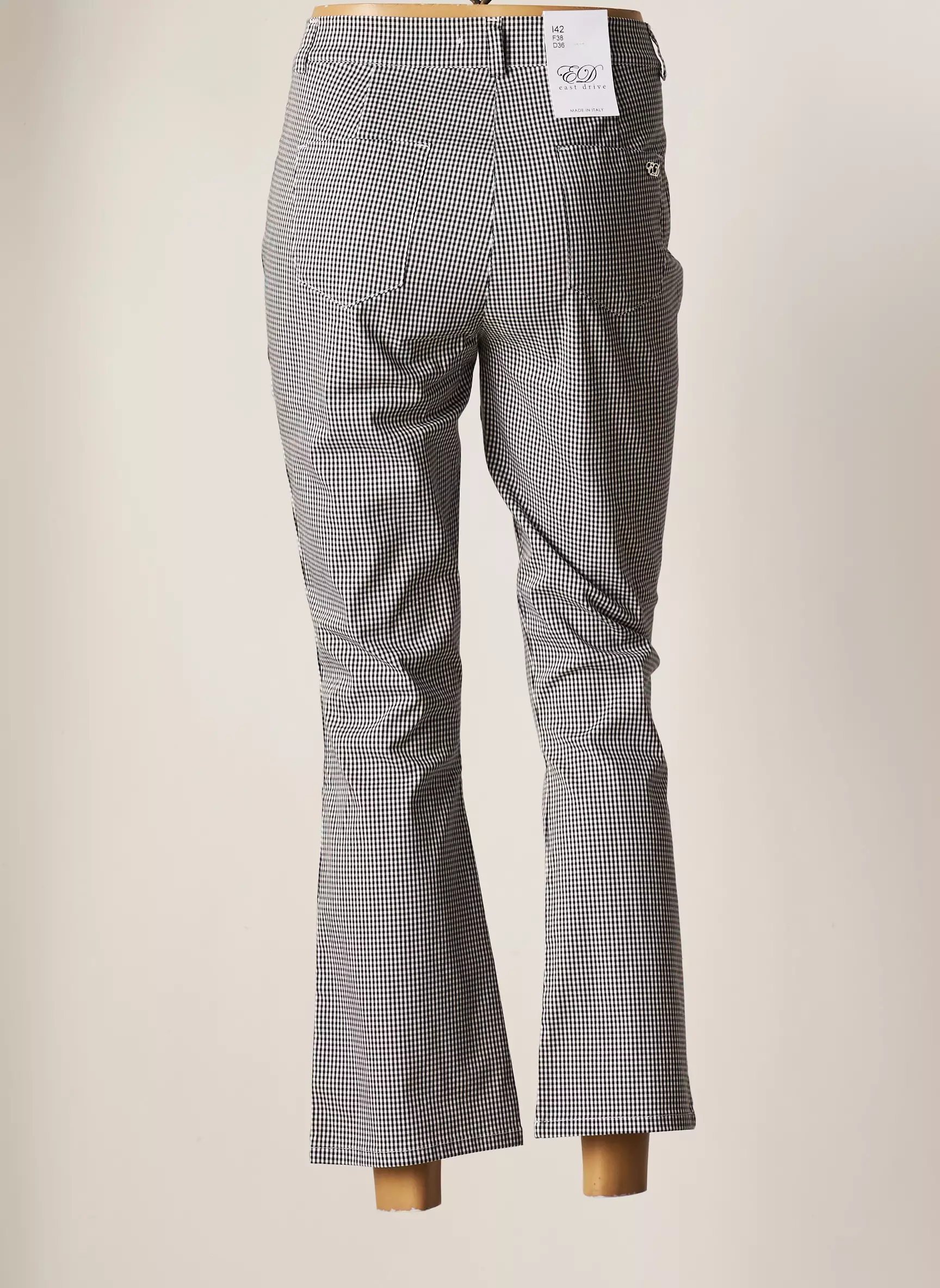 East Drive Pantalon7 8 Femme couleur noir