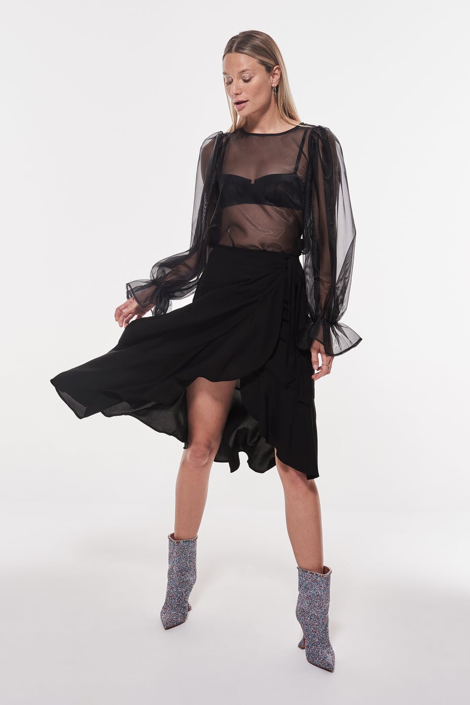 Fran wrap skirt