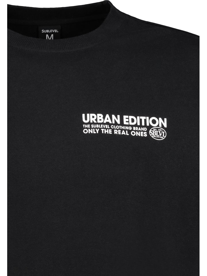 Sublevel Sweatshirt in Schwarz günstig kaufen