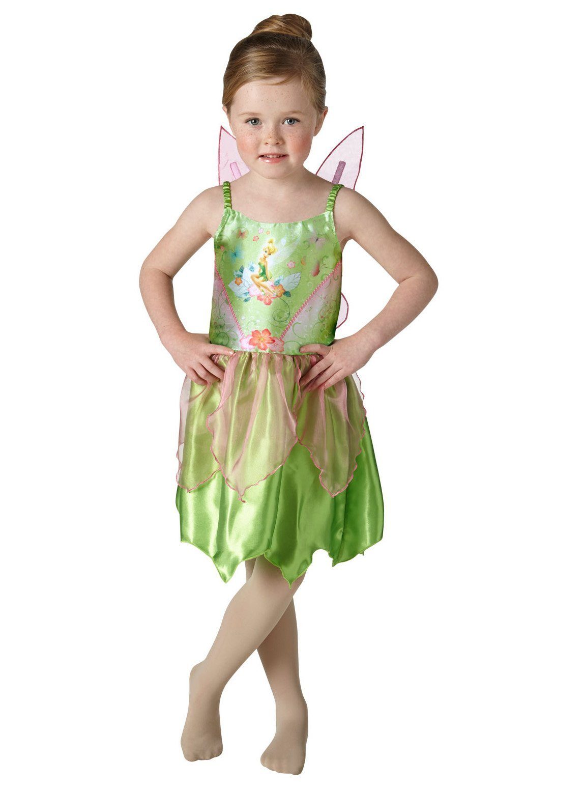 Rubie´s Kostüm 's Tinkerbell Classic Kostüm für Kinder, Kurzes Sommerkleid der -Fee