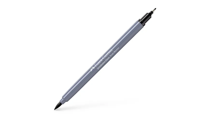 FABER-CASTELL Goldfaber Aqua Dual Marker schwarz