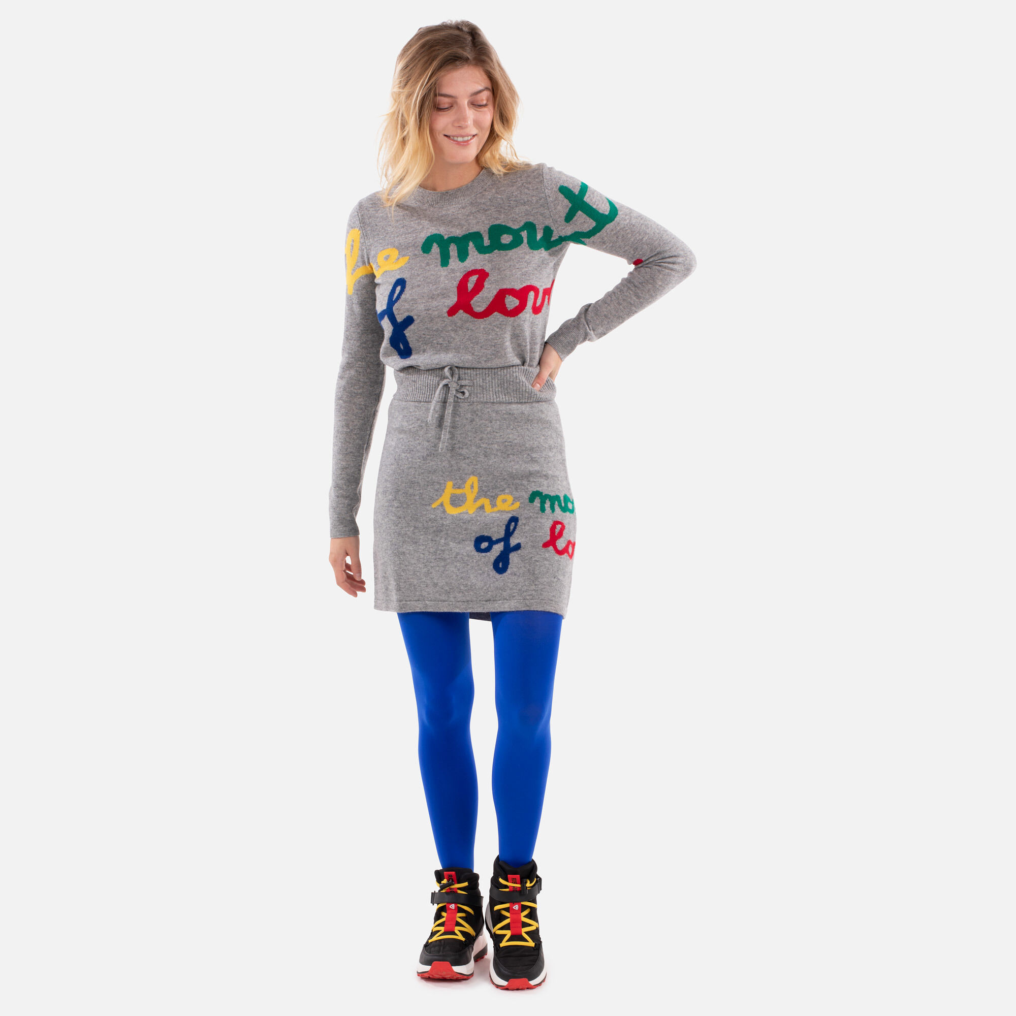 Pull à col rond Mountain of Love JCC pour femme
