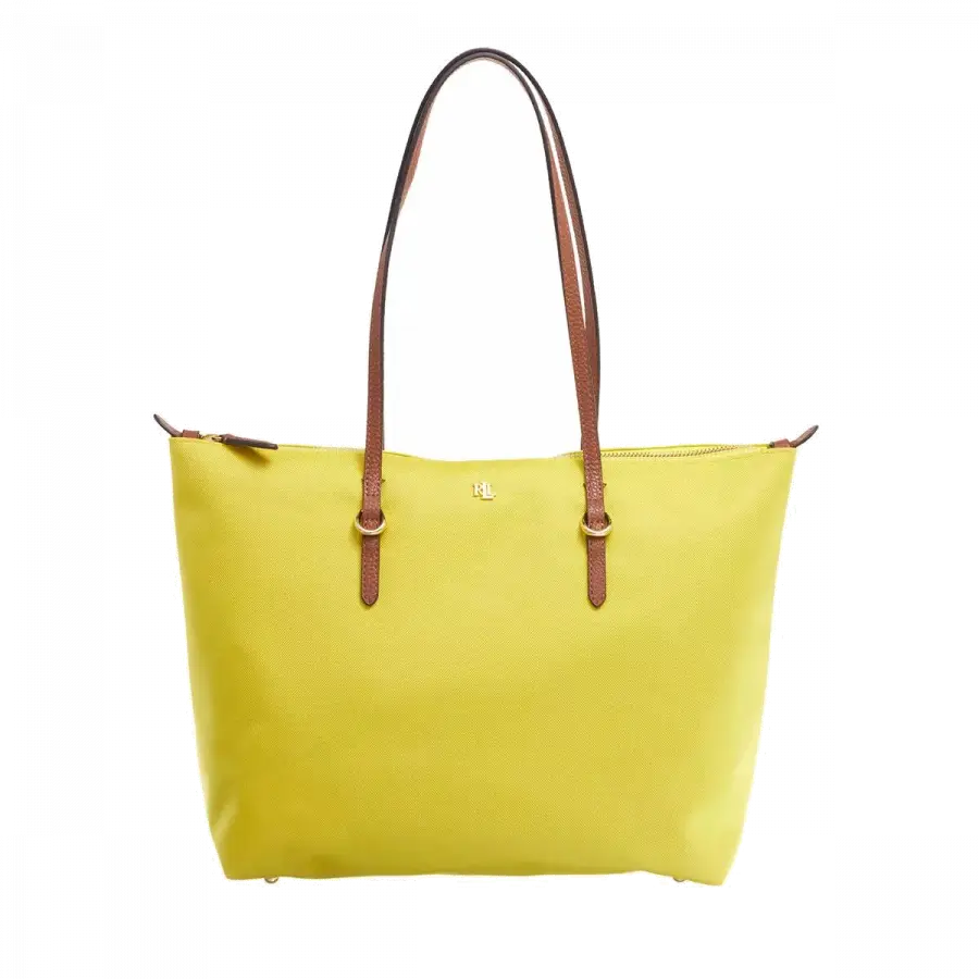 Lauren Ralph Lauren - Lauren Ralph Lauren Shoulder Bags Synthetisches Material Yellow - gelb