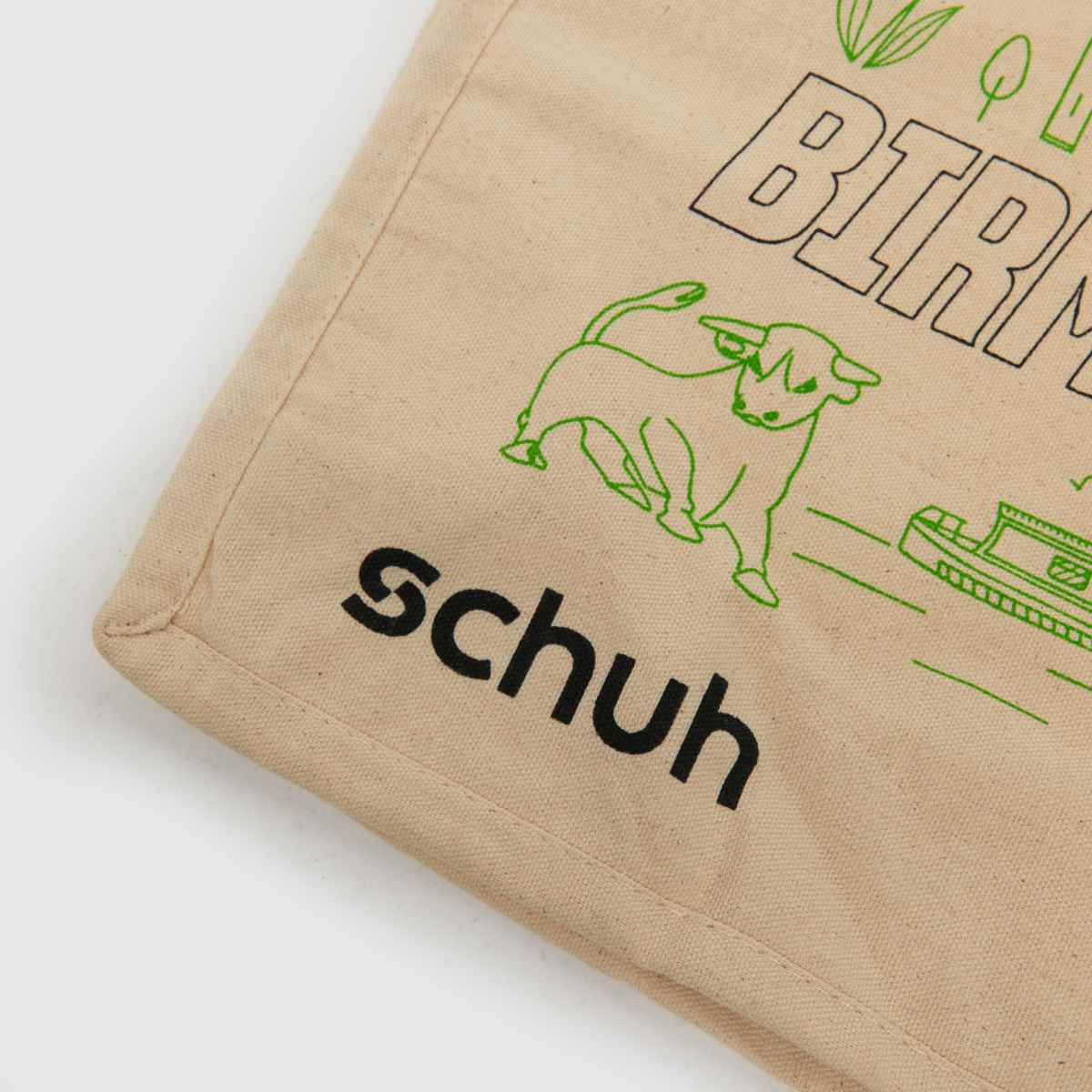 Schuh natúr birmingham vászon táska