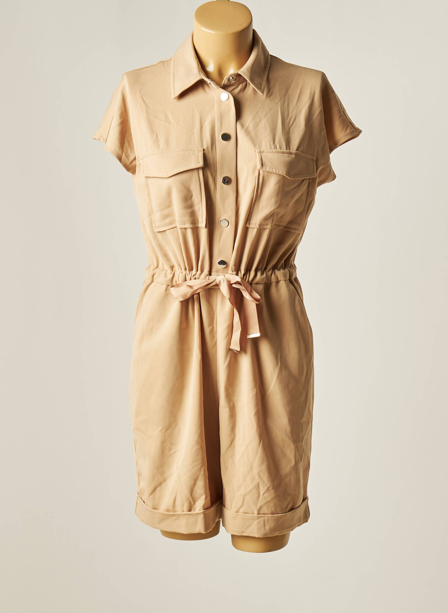 Vero Moda Combi Shorts Femme couleur beige