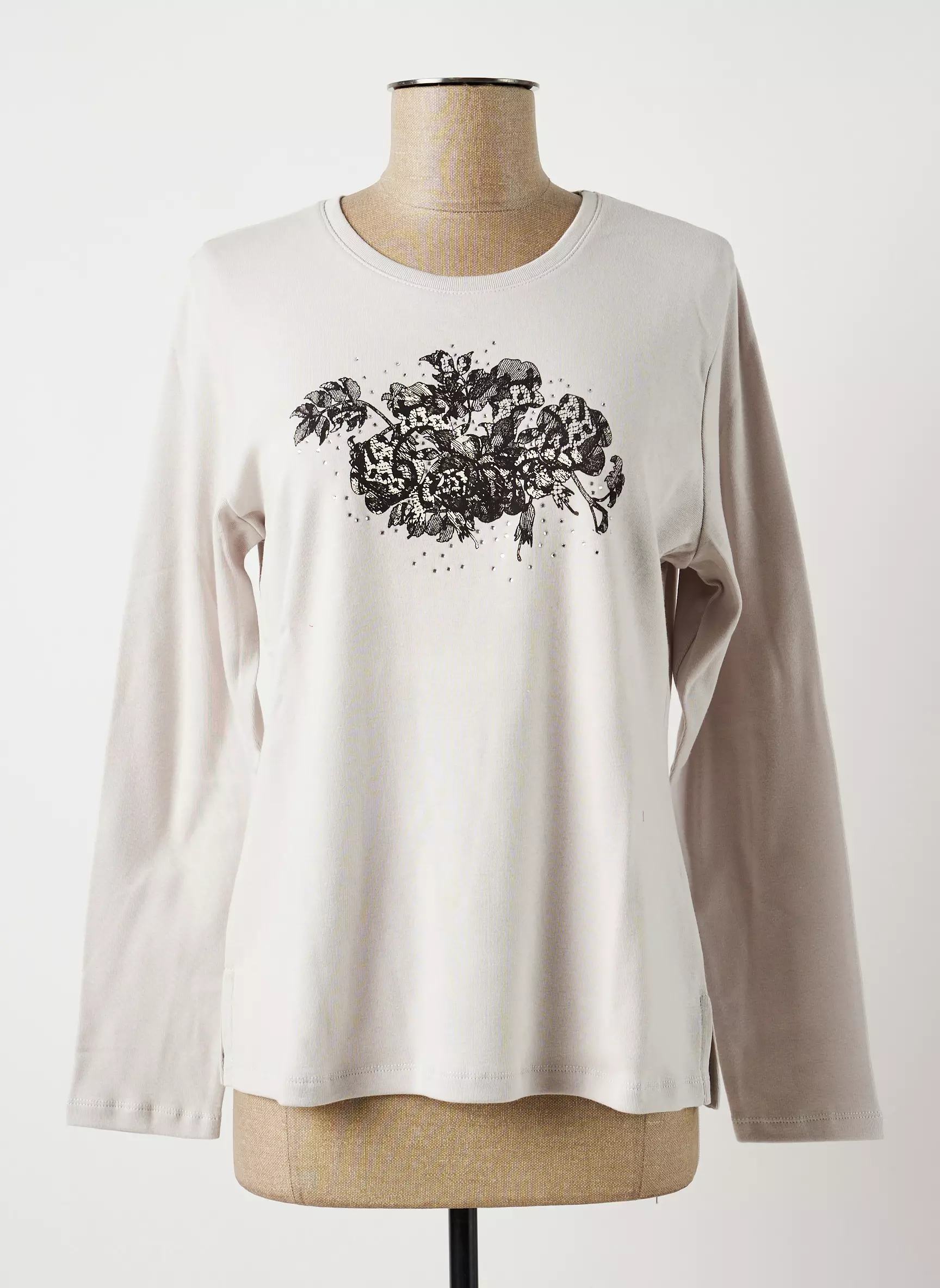 Guy Dubouis Tshirts Femme couleur gris