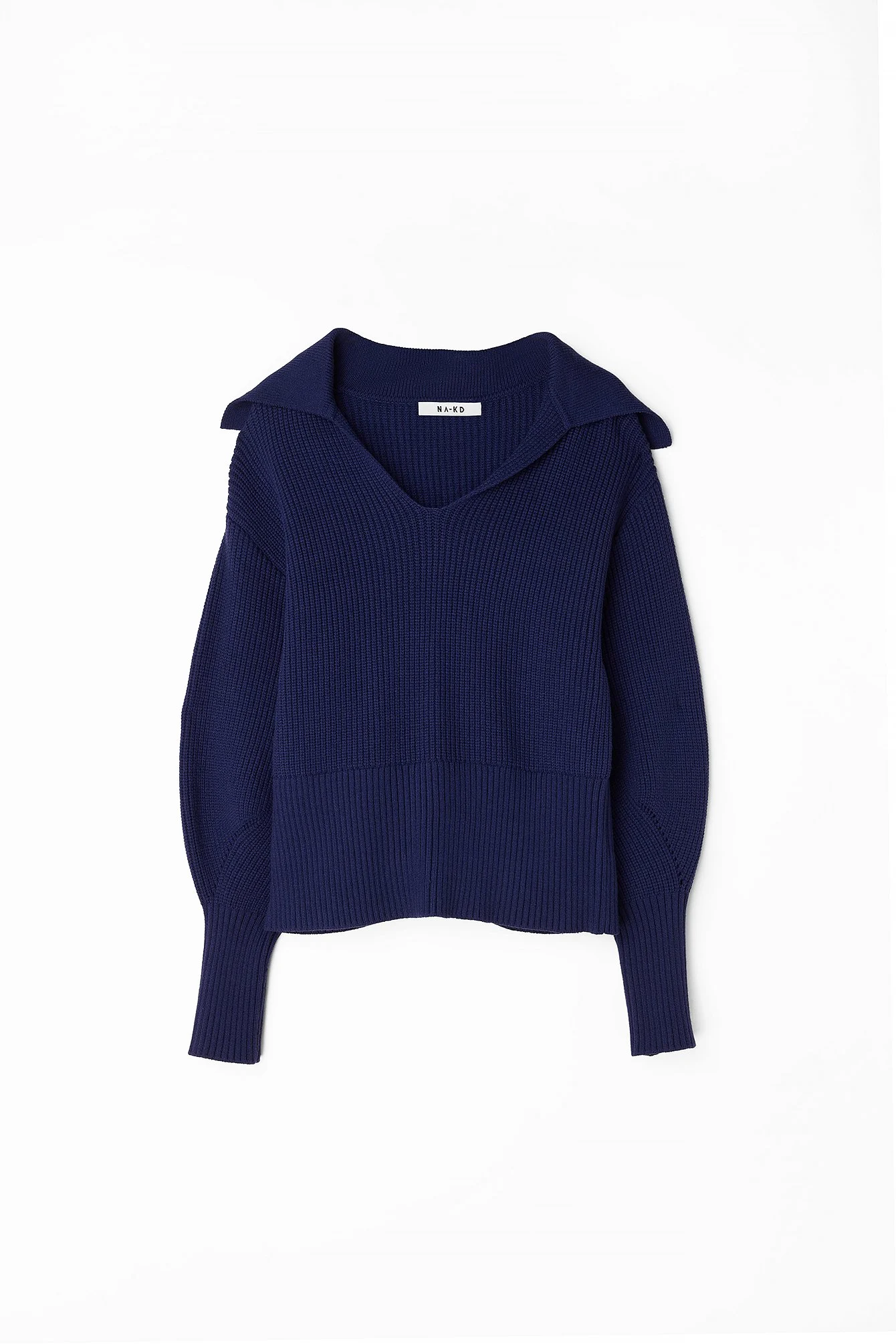 Strickpullover mit V-Ausschnitt