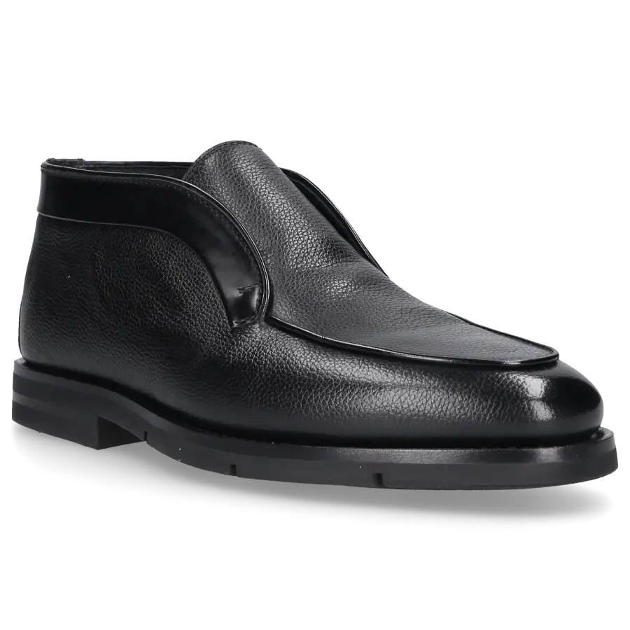 Santoni - Stiefeletten 18392 Kalbsleder - schwarz