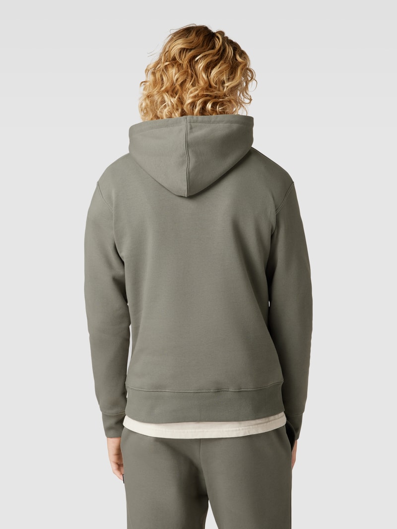 Hoodie mit Känguru-Tasche Modell 'ESTAR' in hellgrau