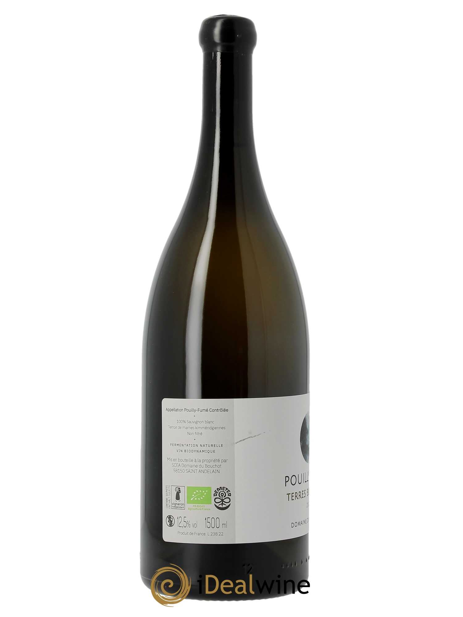Pouilly-Fumé Terres Blanches Domaine du Bouchot  2021 - Lot de 1 Magnum
