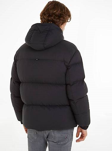 TOMMY HILFIGER Herren Daunenjacke mit Kapuze NEW YORK PUFFER Regular Fit