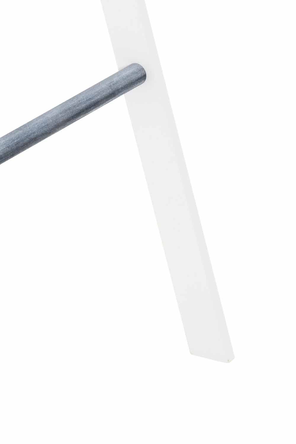 CLP Leiterregal Mariette V2, Blauglockenholz, mit fünf Sprossen