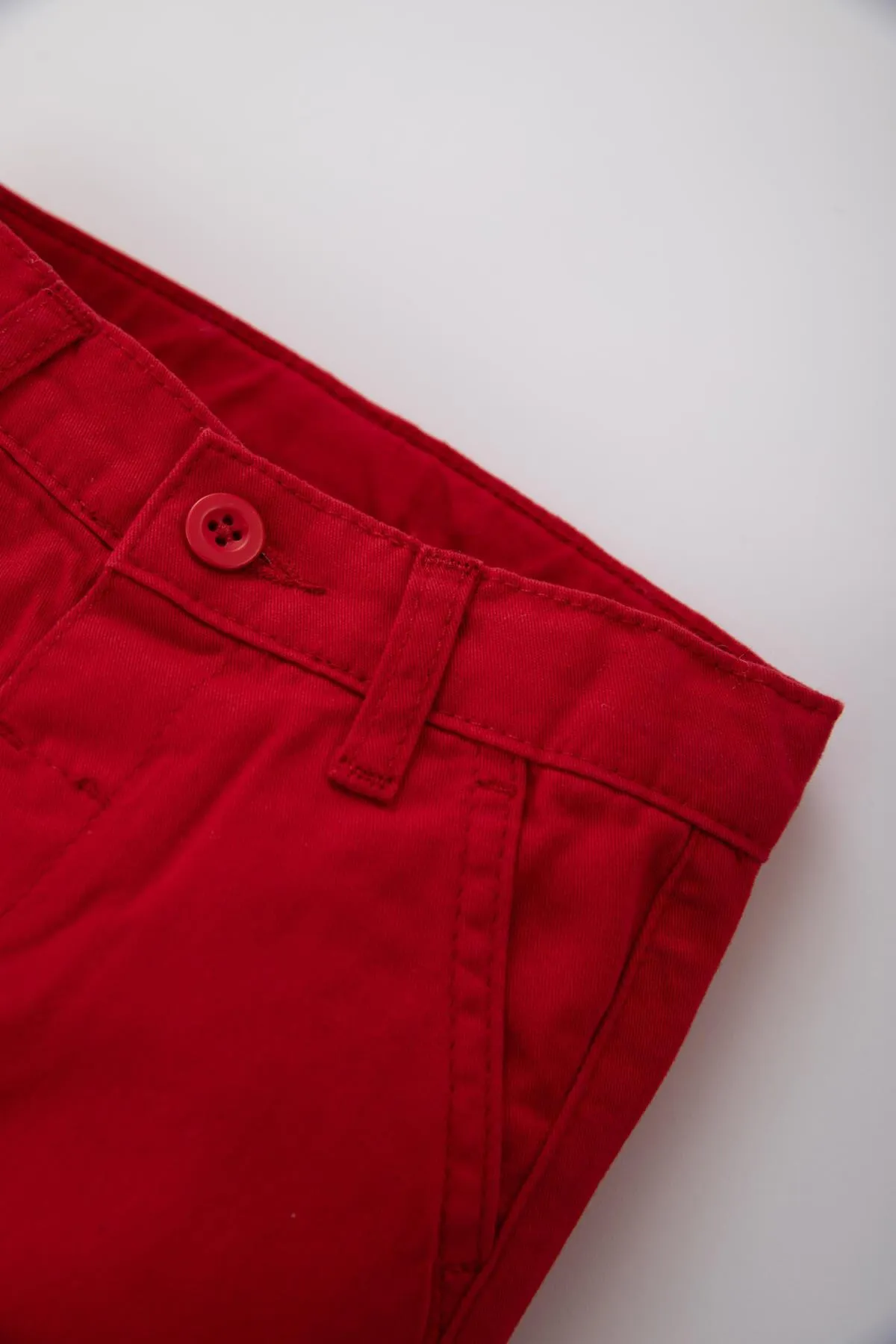 DeFacto  Baby-Jungen Basic Rote Gabardine Hose Z2703a223sp