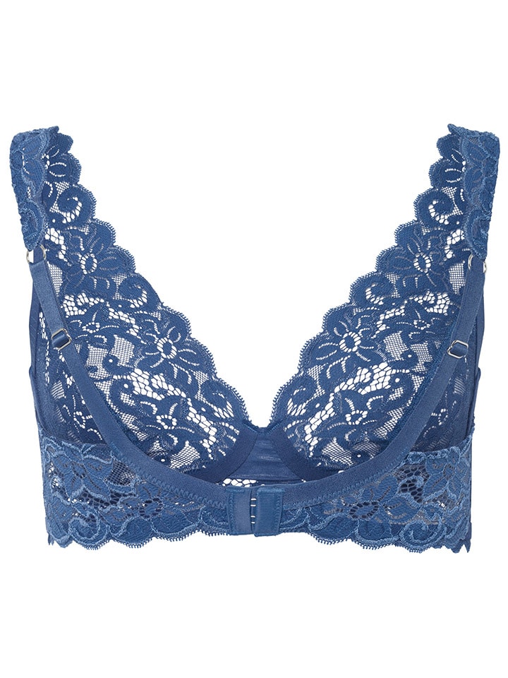 Hanro Soft-BH in in Blau günstig kaufen