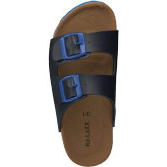 Re-Laxx Pantolette in blau