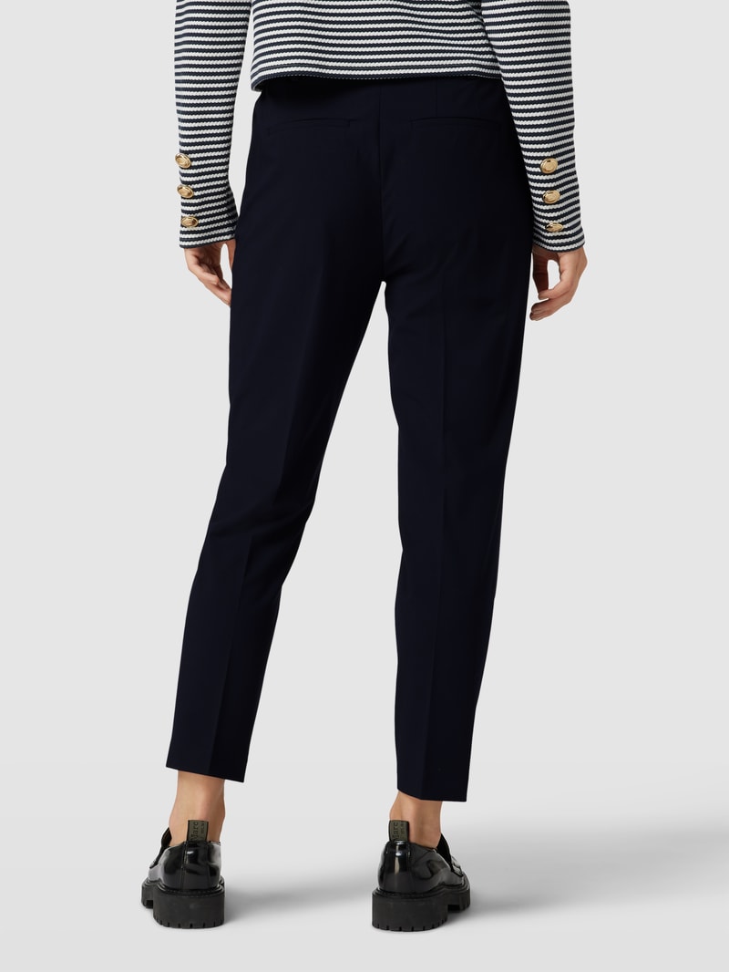 Stoffhose mit Viskose-Anteil in marineblau