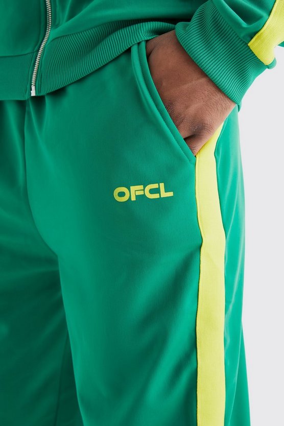 Tall lockere Trikot-Jogginghose mit Reißverschluss-Detail