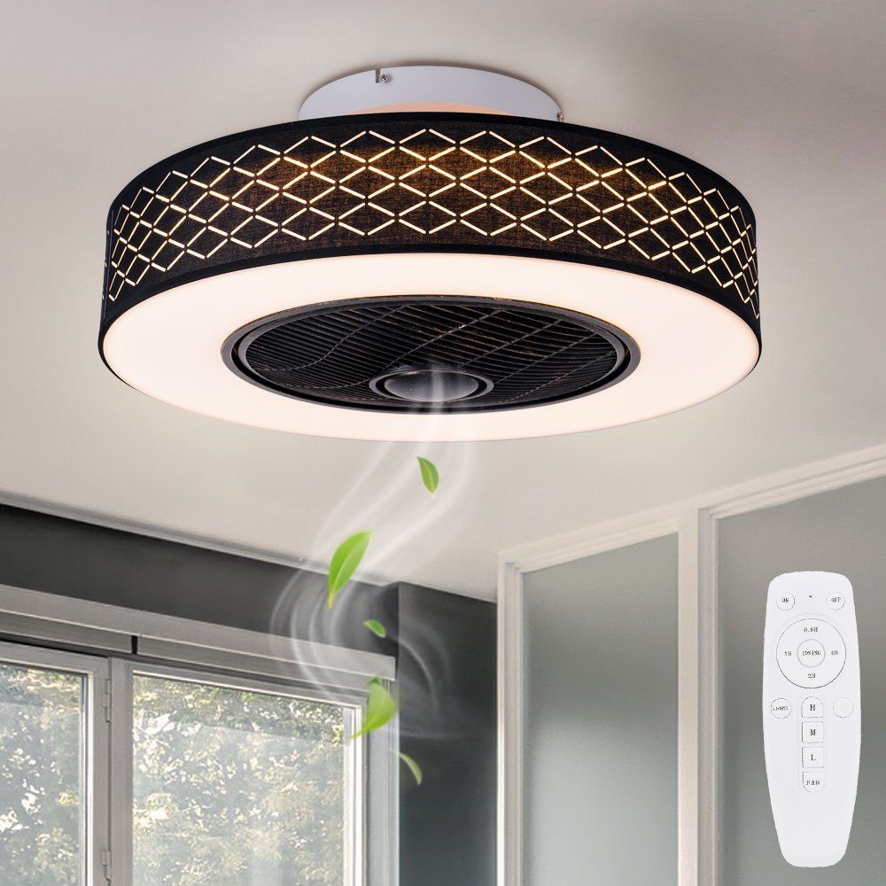 etc-shop Deckenventilator, Deckenventilator mit Beleuchtung Fernbedienung