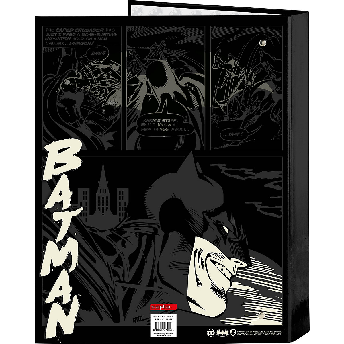Ringbuch/Zeugnismappe A4 Batman Hero