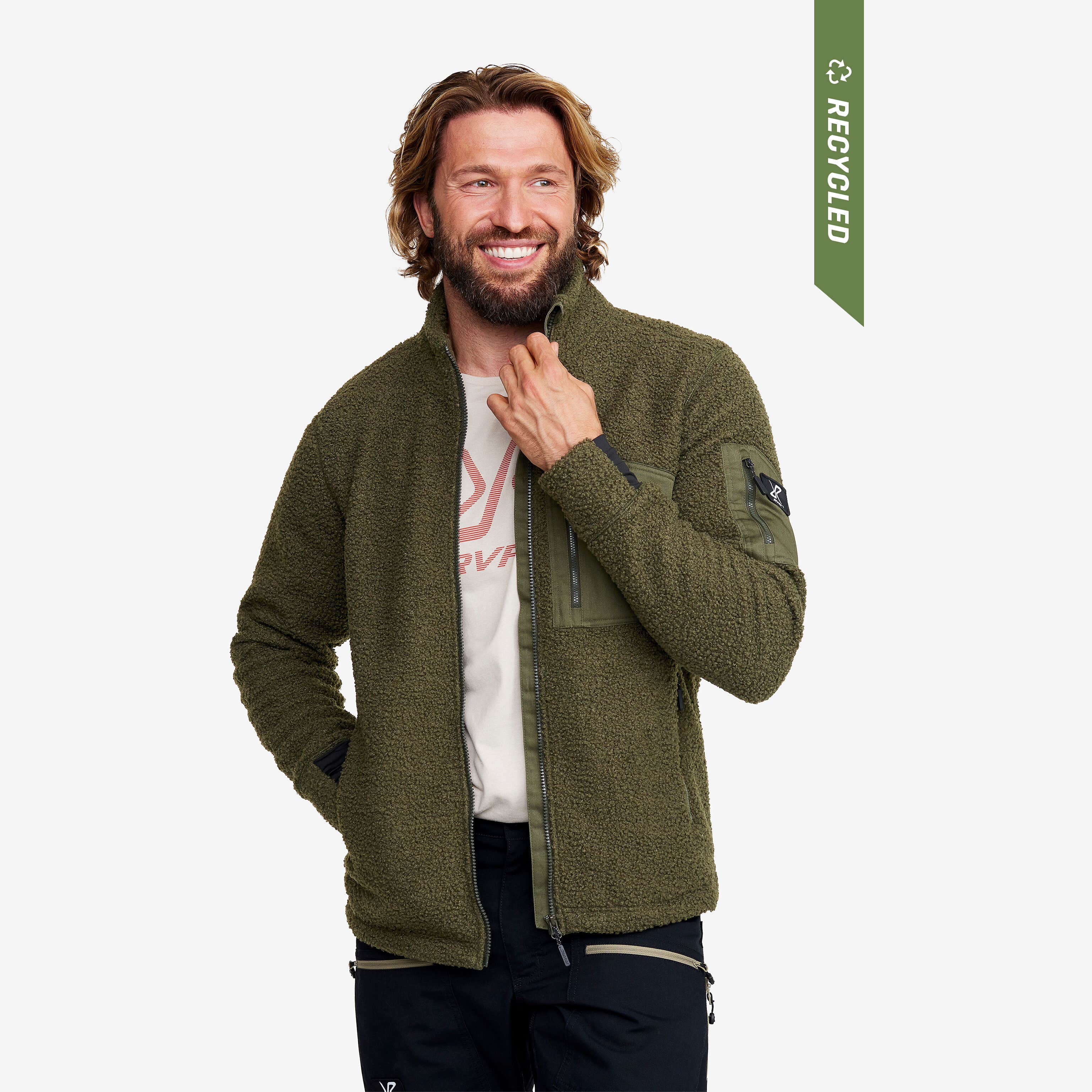 Bigfoot Pile Fleece Homme Grape Leaf