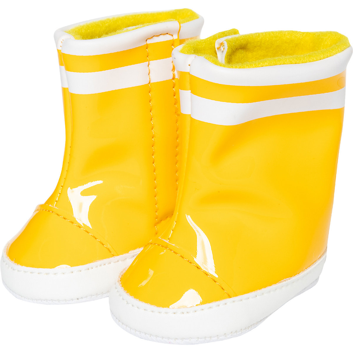 Puppen-Gummistiefel, gelb, Gr. 38-45 cm