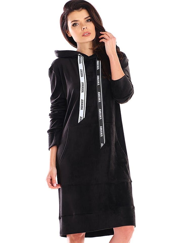 Awama Kleid in Schwarz günstig kaufen M