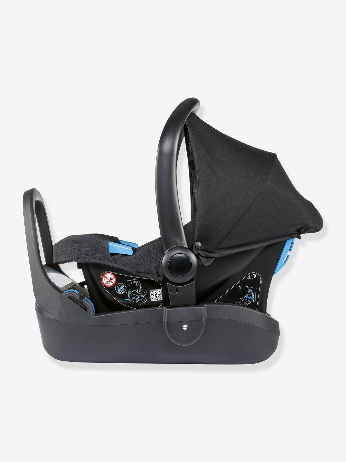 Base ceinturée pour siège-auto Kaily groupe 0+ du Trio Best Friend+ Comfort CHICCO black