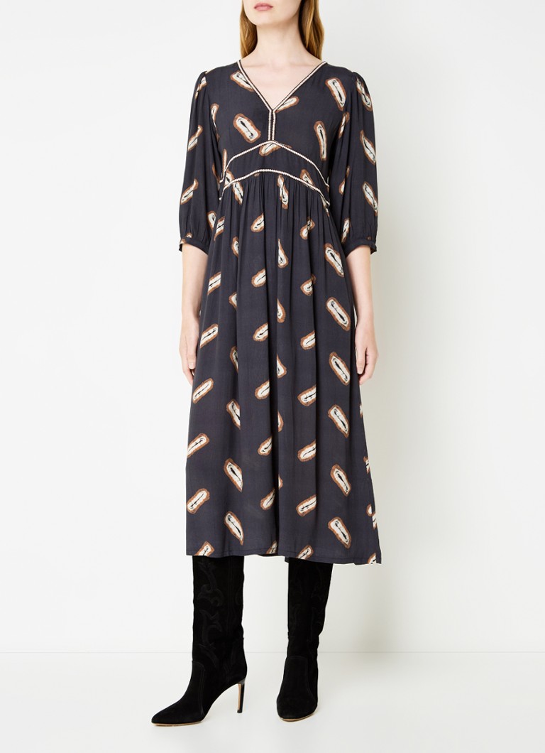 Robe midi Cassiopee de ba&sh imprimée