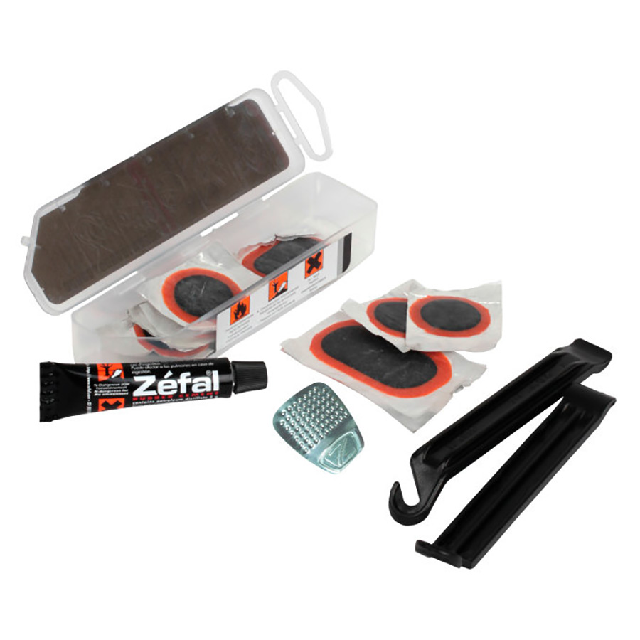 Zéfal Trinkflasche 800 ml inkl. Reifen-Reparaturset universal+, 1 Set - ATU