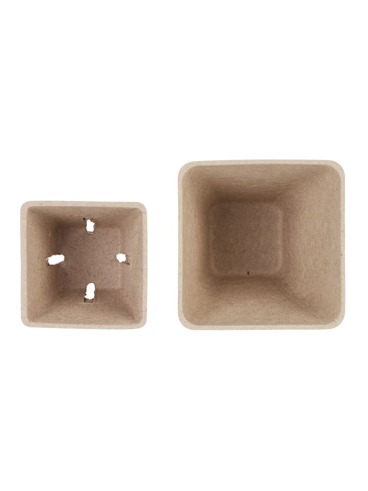 relaxdays 96 x Anzuchttöpfe in Braun günstig kaufen onesize
