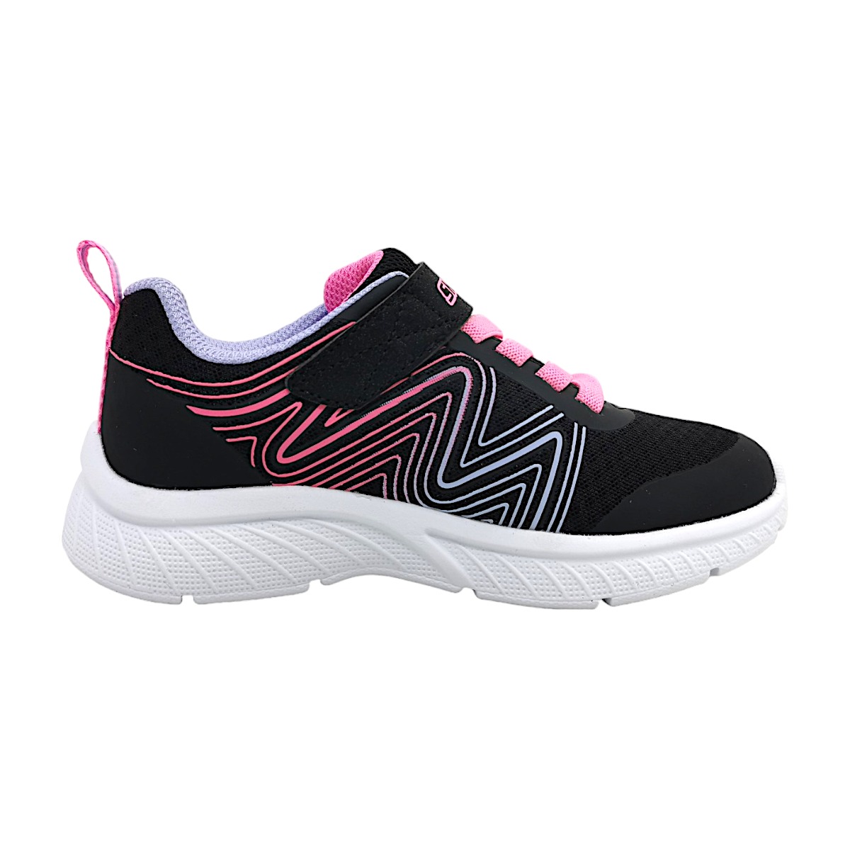 Skechers Microspec + Swirl Sweet 303535L Schwarz BKMT black/ multi