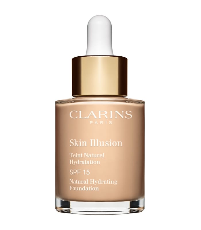 Clarins-SKIN ILLUSION -Fond de Teint Naturel Hydratation SPF 15 Flacon 30ml