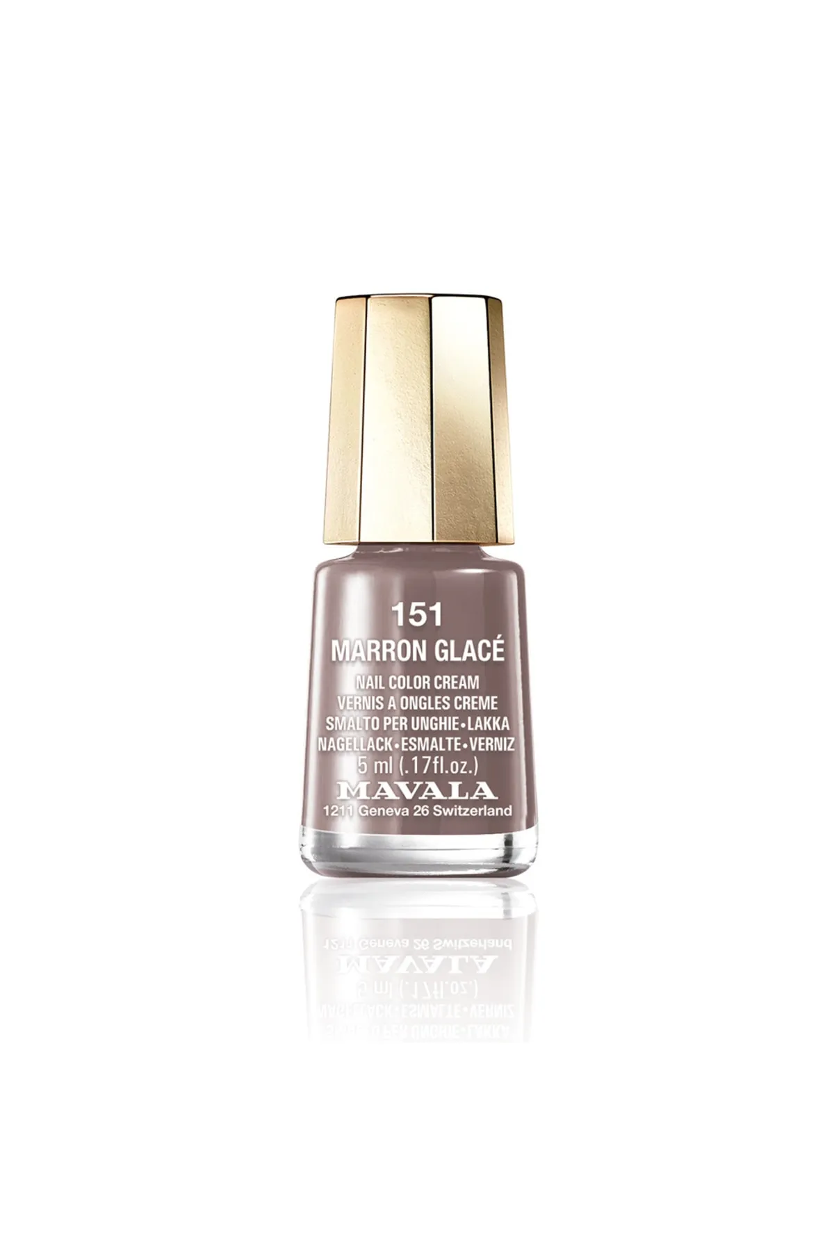 Mavala  Nagellack Nr. 151-Marron Glace, 5 ml