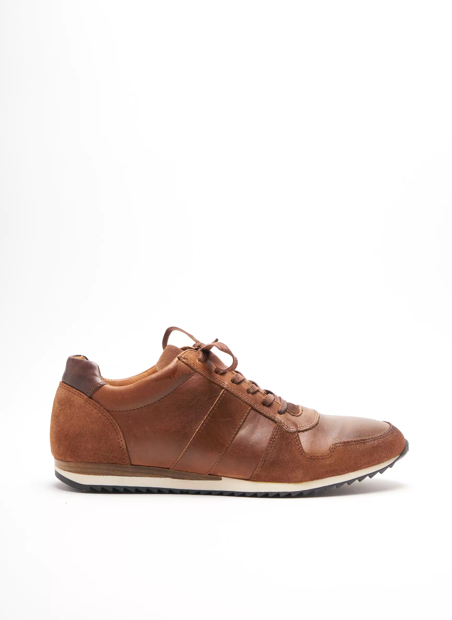 Bocage Baskets Homme couleur marron