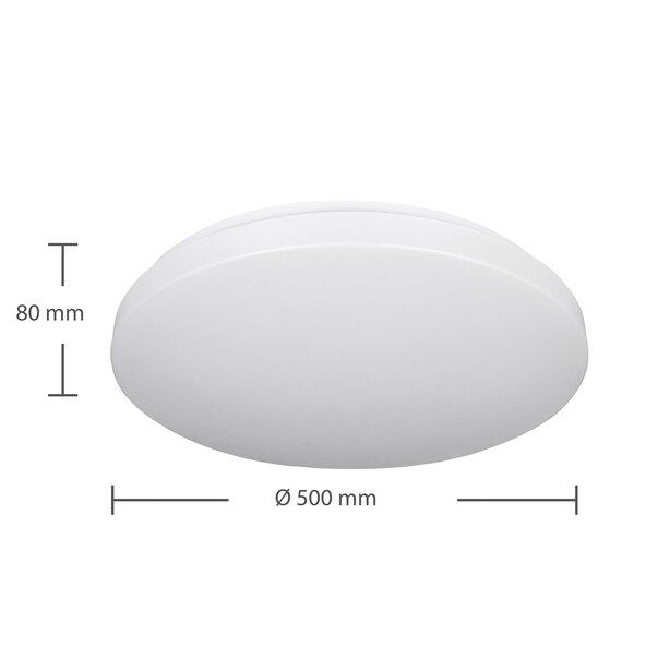 LED-Deckenleuchte Reva Round, Ø 50 cm