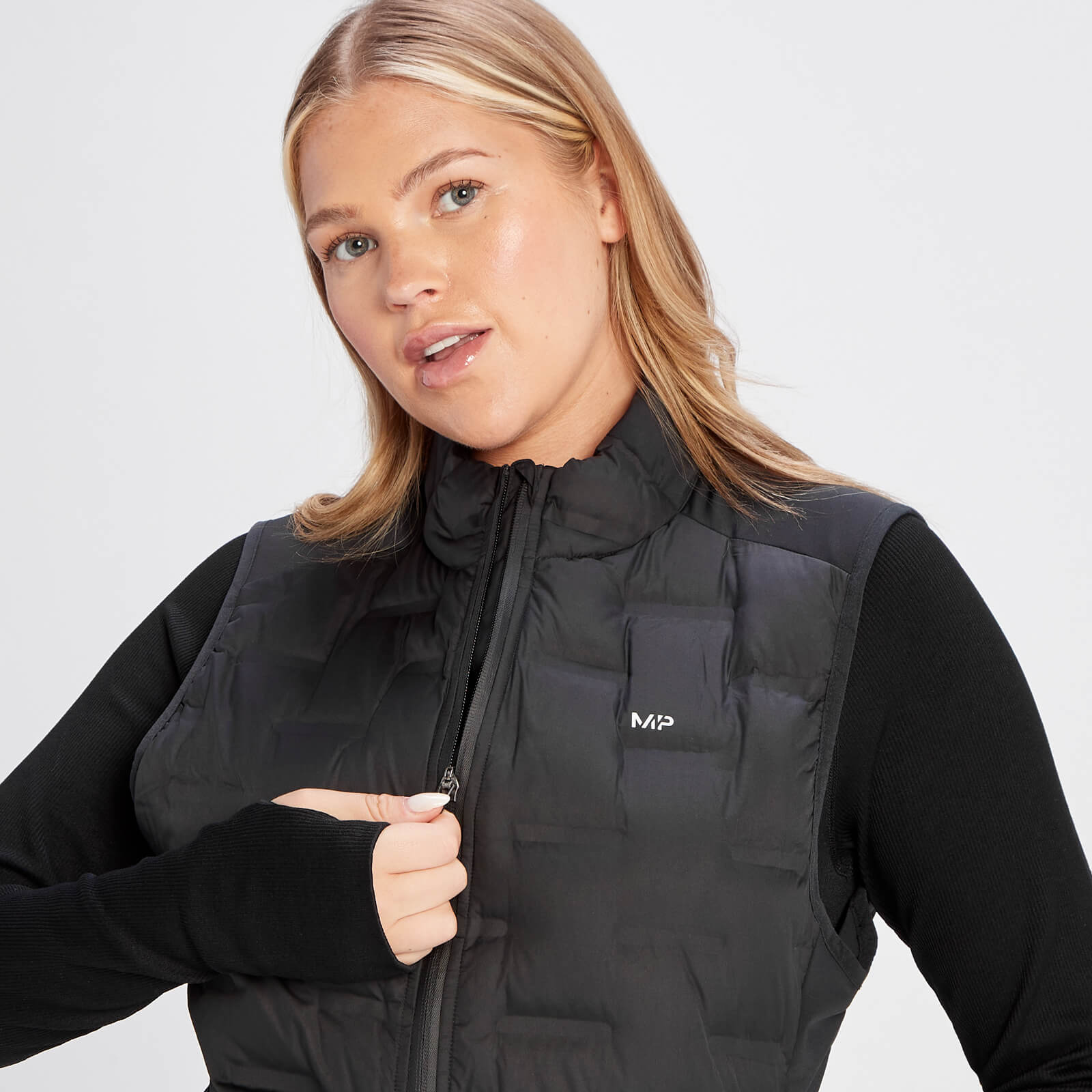 Doudoune sans manches MP Velocity Ultra pour femmes – Noir