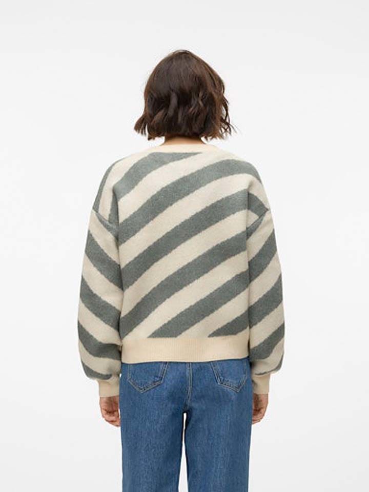 Vero Moda Pullover in Türkis/ Beige günstig kaufen
