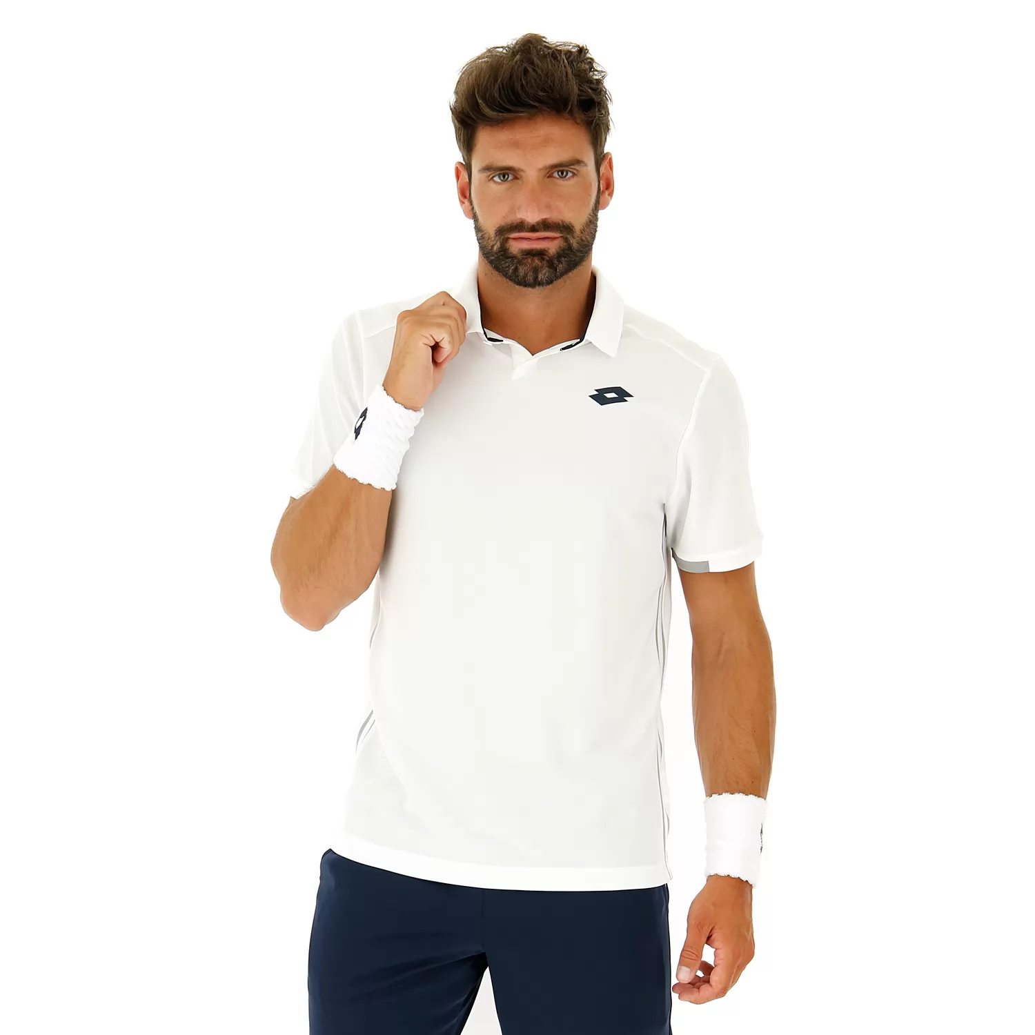 BRILJANT VITT POLO-LAG